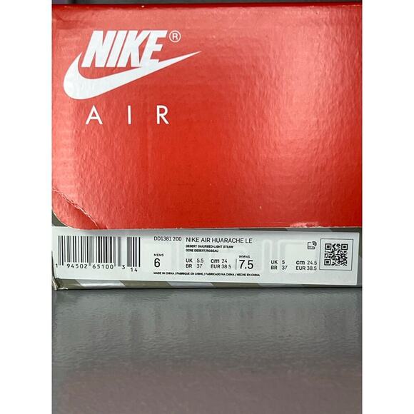 Stussy x Nike Huarache  6M - Picture 10 of 10